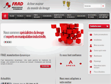 Tablet Screenshot of frad.com